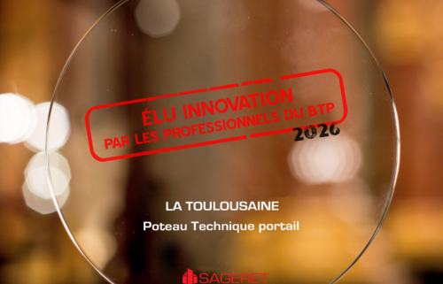 Le poteau technique, élu « innovation 2026 », par les professionnels du BTP !