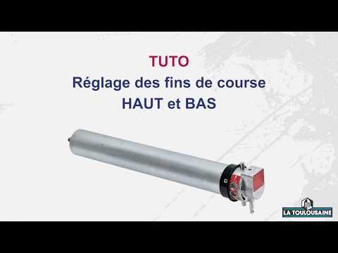 Moteur Tubulaire pour Grilles et Rideaux - Réglage fins de course