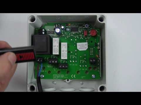 Moteur Sommer - Paramétrage du récepteur