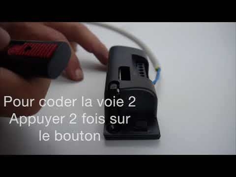 Moteur Sommer - Paramétrage du petit récepteur