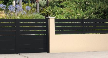 Gate alignment with fencing