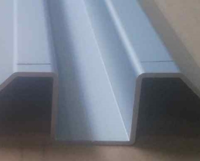Anodized aluminum Full Threshold Opening side