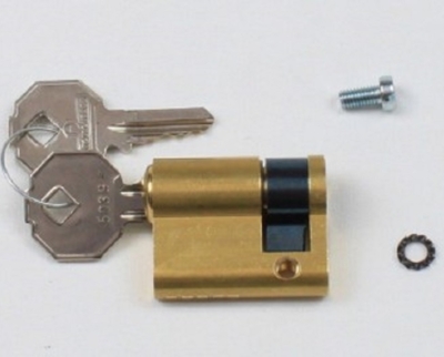 European half-cylinder for lock with different number