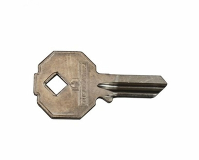 Ebauche de clé pour serrure à canon rond Murax 47 ou Murax/Dentel