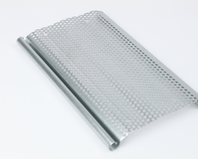 Microperforated Galva Slat 10/10°, 110 mm