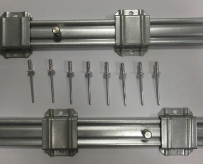 Standard Rivet End Slat Lock P47/P110 (pair)