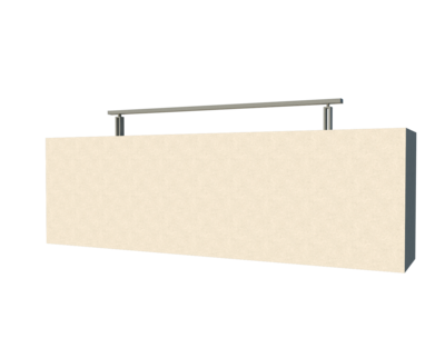 Handrails on low wall