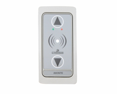 AXOSITE: Card reader to be BUILT IN (with 5m RJ45 cord)