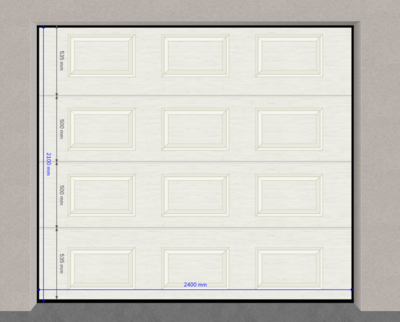 Porte Sectionnelle Villa Cassettes 2343252A
