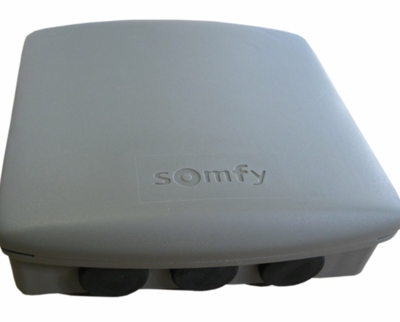 SOMFY RTS light receiver with 12 433.42 Hz functions for gates