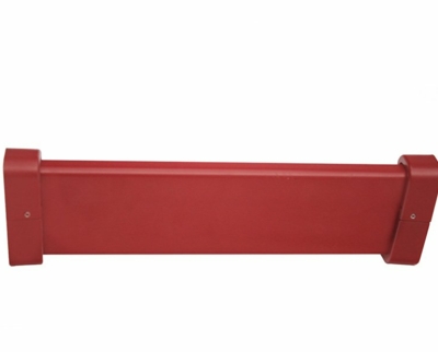 Lame de 100 mm pour clôture lisse longueur 1500 avec supports de fix.