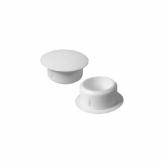 Cover Cap 10mm WHITE RAL 9010