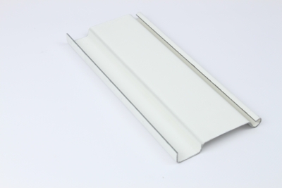 White End Slat Profile 15/10th similar to Ral 9010 for 47 mm