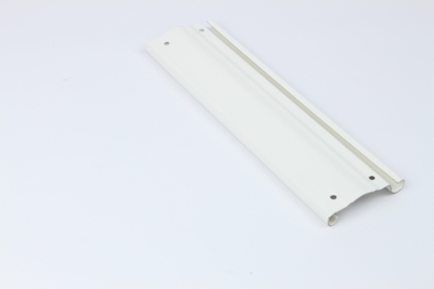 White Lacquered Slat 6/10th, similar to Ral 9010, 47 mm