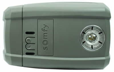 Moteur Somfy Compact - HP>2190 (Coffret + Rail + 2 émetteurs Keytis)