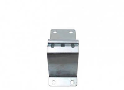 Side Hinges LR Galvanized - 1 Pair with Rollers - TRADI Panels