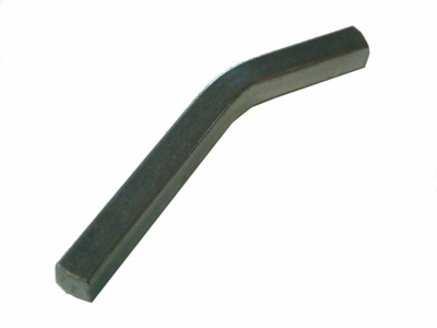 Curved key for Hollow Shaft springs
