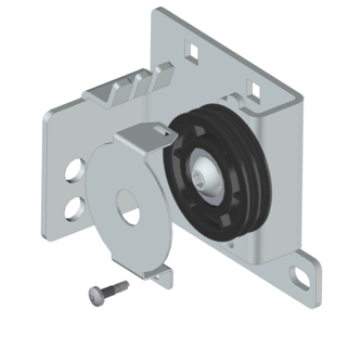 Straight Return Pulley (With Housing) - RE100