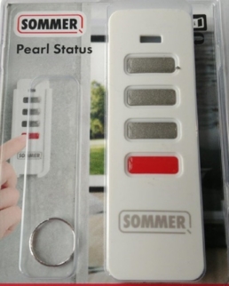 Lot de 3 émetteurs Pearl Status - 3 Canaux - Retour d'informations - SOMMER - Moteur PRO+