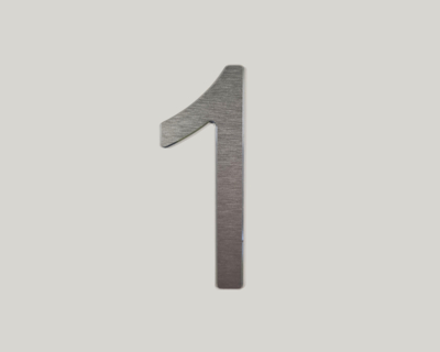 Rue à coller Alunox number (height 100 mm): 1