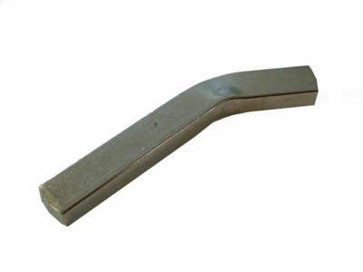 Curved key for springs Hollow Shaft 9,5x6,3  75 mm