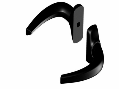 Black double handle (lever) HORUS MIDI