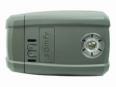 Moteur Somfy Compact - HP<=2190 (Coffret + Rail + 2 émetteurs Keytis)