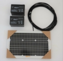 Solar kit for Somfy RTS operator