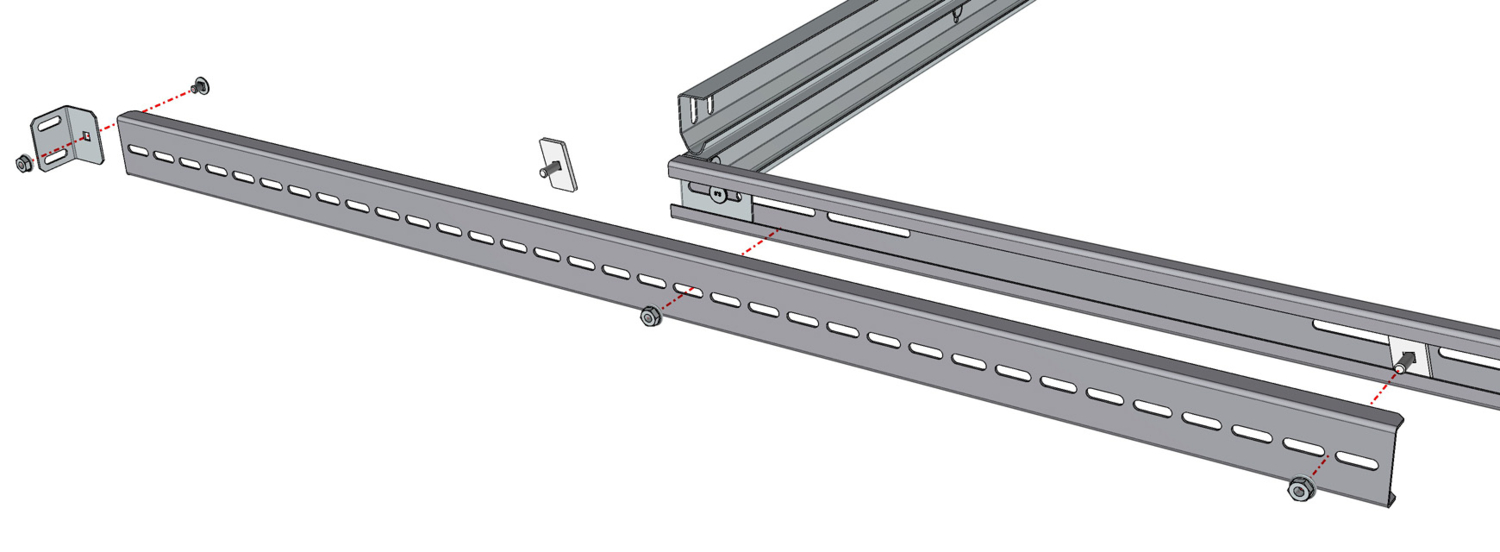 Rod Extension - Spacing 301 to 1000mm - RE100 & RT200