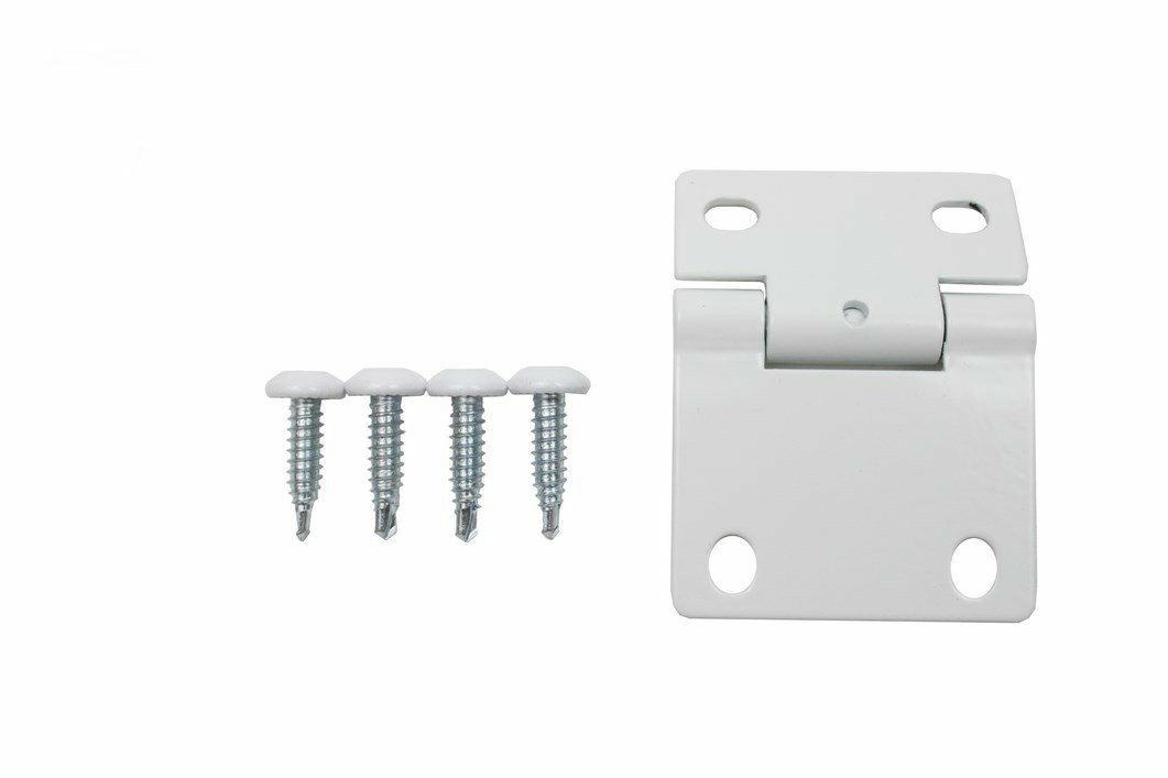 Kit De 3 Charnières Acier Inoxydable + 12 Vis Pour Glacière Igloo 50-165 QT - Remplacement Couvercle