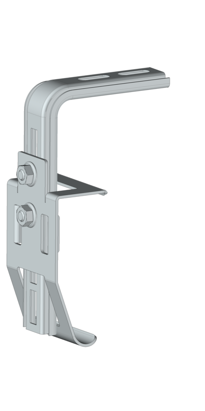 Rail Hangers (x2)+Rail Support Brackets-116<=RL<200mm - RE100&RT200